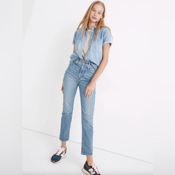 MADEWELL THE PERFECT VINTAGE JEAN IN BANNER WASH in 26P - Picture 1 of 6